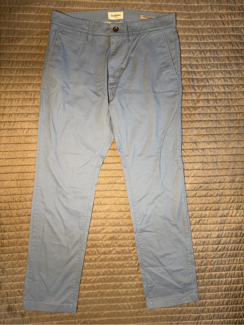 Goodfellow & Co Men’s Light Blue Chino Pants 32W x 30L